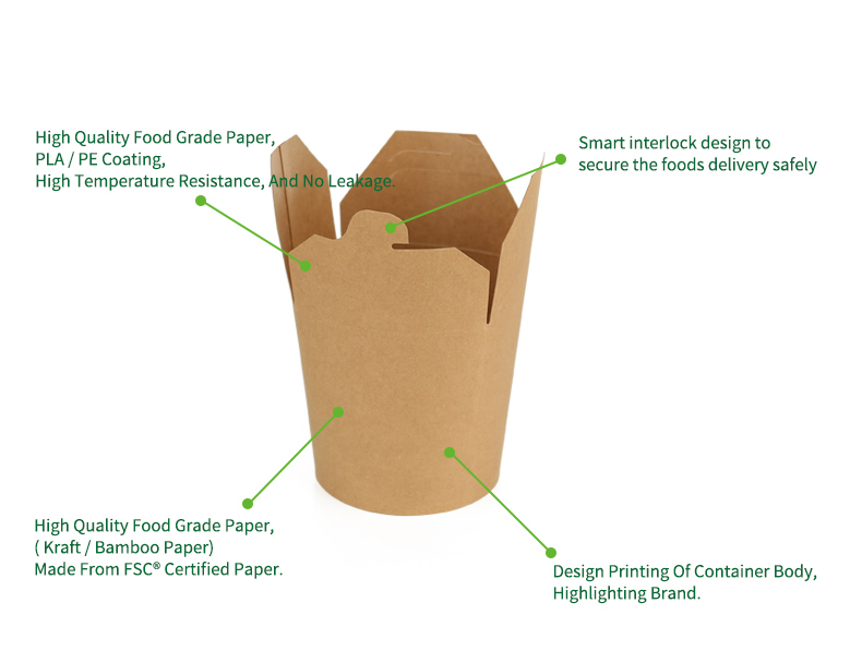 RUND PAPER FOOD PAIL