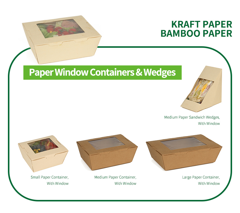 paper window container